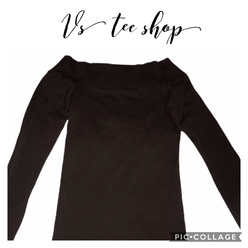 VS TEE SHOP off the shoulder long sleeve